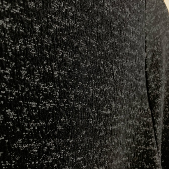 W5 Anthropologie Back Zip Funnel Neck Textured Top - Picture 3 of 7